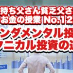 ファンダメンタル投資とテクニカル投資の違い〜お金の授業No.12〜